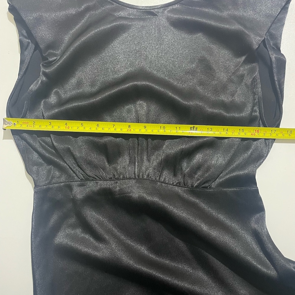 ba&sh Norma V-Back Mini Dress Black - Picture 7 of 9